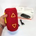 Bluetooth-колонка TG657 з RGB підсвічуванням 1500 mAh, бездротова колонка портативна потужна. Колір: червоний - фото 5