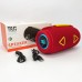 Bluetooth-колонка TG657 с RGB подсветкой 1500 mAh, Беспроводная колонка портативная мощная. Цвет: красный - фото 7