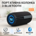 Bluetooth-колонка TG657 з RGB підсвічуванням 1500 mAh, Bluetooth колонка для гарної музики. Колір: чорний - фото 16