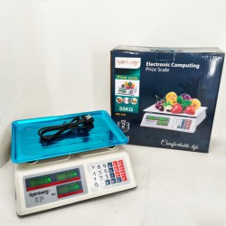 Весы торговые электронные Rainberg RB-310 до 55 кг со счетчиком цены