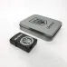 Дуговая электроимпульсная USB зажигалка Украина металлическая коробка HL-447. Цвет: черный