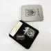 Дуговая электроимпульсная USB зажигалка Украина металлическая коробка HL-447. Цвет: черный
