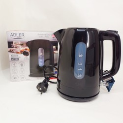 Электрочайник Adler AD 1380b 1л 2200Вт Black