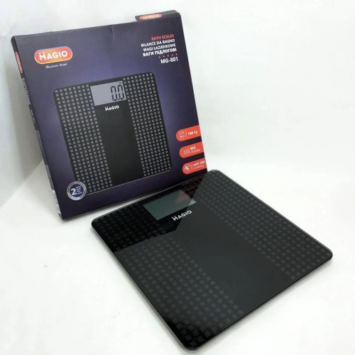 Весы напольные электронные стекло Magio MG-801, Бытовые электронные весы, Весы для дома, Весы бытовые