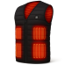 Жилет (3XL) зігріваючий зимовий з USB підігрівом унісекс чорний - фото 8