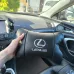 Набор автоподушек Lexus кожа Италия+ подарок, Автоподушки Лексус с вышивкой