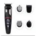 Машинка для стрижки 5в1 Geemy GM-853 стайлер, бритва, триммер на аккумуляторе нержавеющая сталь 6 насадок