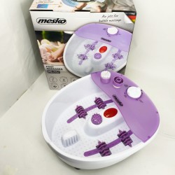 Гідромасажна ванна Mesko MS 2152 масажер для ніг + насадки бульбашковий, вібраційний і сухий масаж