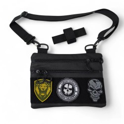 Мужская сумка кобура из натуральной кожи, для скрытого ношения с кобурой, мужской мессенджер