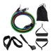 Еспандер гума для зарядок exercise pipe, еспандер гумовий джгут вправи, Фітнес гумки 5 в 1 - фото 12