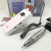 Портативный Фрезер для ногтей Nail Drill YT-928 аккумуляторный с индикатором заряда на 35 000 оборотов. Цвет: белый (арт. 11144) - фото 13