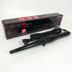 Конусна плойка для волосся DOMOTEC MS-4907, Сучасні щипці для завивки волосся. Колір: чорний