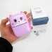Портативний дитячий термопринтер з Bluetooth A8 Cat міні принтер для телефону Pink - фото 2