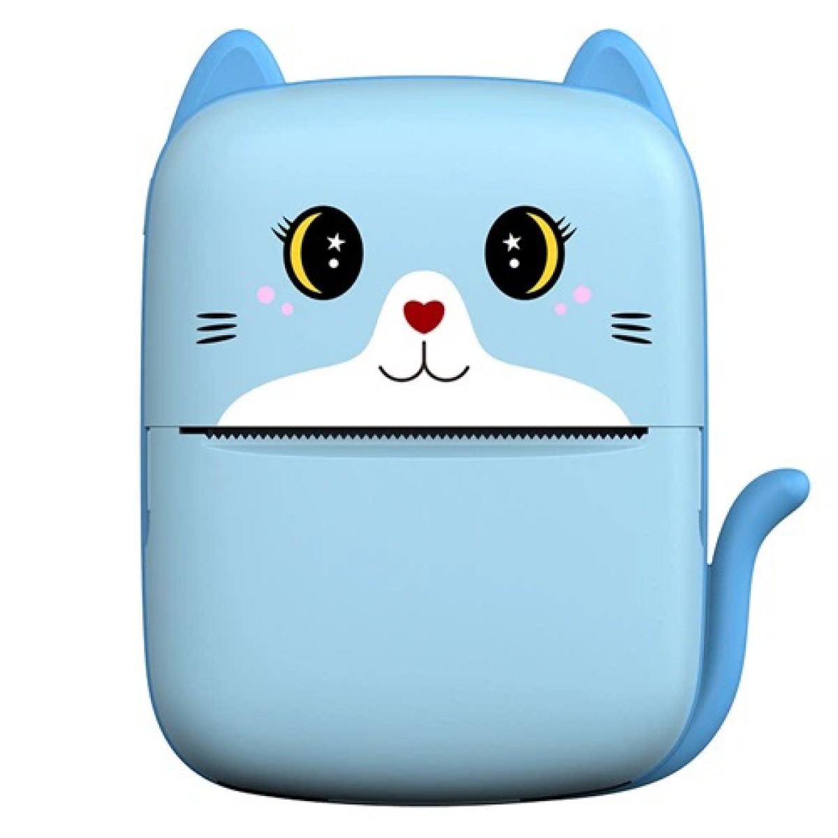 Портативний дитячий термопринтер із Bluetooth A8 Cat міні принтер для телефону Blue (арт. 23588)