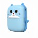Портативний дитячий термопринтер із Bluetooth A8 Cat міні принтер для телефону Blue - фото 4