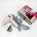 Фен для волос дорожный VGR V-432 PINK, с концентратором 1000 Вт, ионизация и 2 режима. Цвет: розовый - фото 7