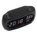 Настольные часы-будильник Adler AD 1186 Black - фото 3