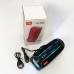 Портативная Bluetooth колонка с LED подсветкой TG288, аккумуляторная колонка для музыки. Цвет: черный - фото 8