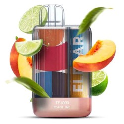 Elf Bar TE6000 5%. Персик Лайм (Peach Lime)