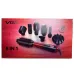 Фен-щетка стайлер VGR 8 в 1 V-488. Цвет: красный
