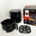 Аерофритюрниця без масла Crownberg CB-5550 2000Вт мультипіч з антипригарною чашею 5л і сенсорна - фото 2