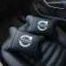 Набор кожаных подушек Volvo + брелок в подарок, Автоподушки Volvo с вышивкой