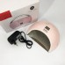 Ультрафиолетовая лампа для Маникюра UV LAMP Sun 6, Светодиодная сушилка для гель лака. Цвет: розовый - фото 19