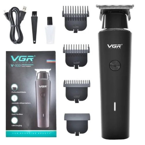 Аккумуляторный триммер для для стрижки волос VGR V-933, Триммер набор для стрижки волос и для бритья