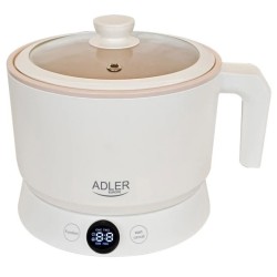 Электрическая многофункциональная кастрюля-пароварка Adler AD 6422 800Вт 1л 4 режима сенсорного управления