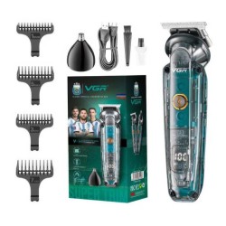 Аккумуляторная машинка для стрижки волос VGR V-949, Машинка окантовочная профессиональная для бороды