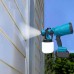 Краскопульт аккумуляторный Krafftec 48V/2Ah 600Вт 800 мл краскораспылитель портативный - фото 9