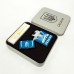 Дуговая электроимпульсная USB зажигалка Украина (металлическая коробка) HL-449. Цвет: синий - фото 2