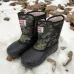 Сапоги мужские дутики утепленные 41р 25см, сапоги резиновые зимний утеплитель