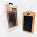 УМБ Power Bank Solar 18000 mAh мобільне зарядне з сонячною панеллю та лампою, Power Bank Charger Orange - фото 3