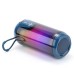 Bluetooth-колонка TG651 с RGB ПОДСВЕТКОЙ, аккумуляторная колонка для музыки, для вечеринки. Цвет: синий - фото 3