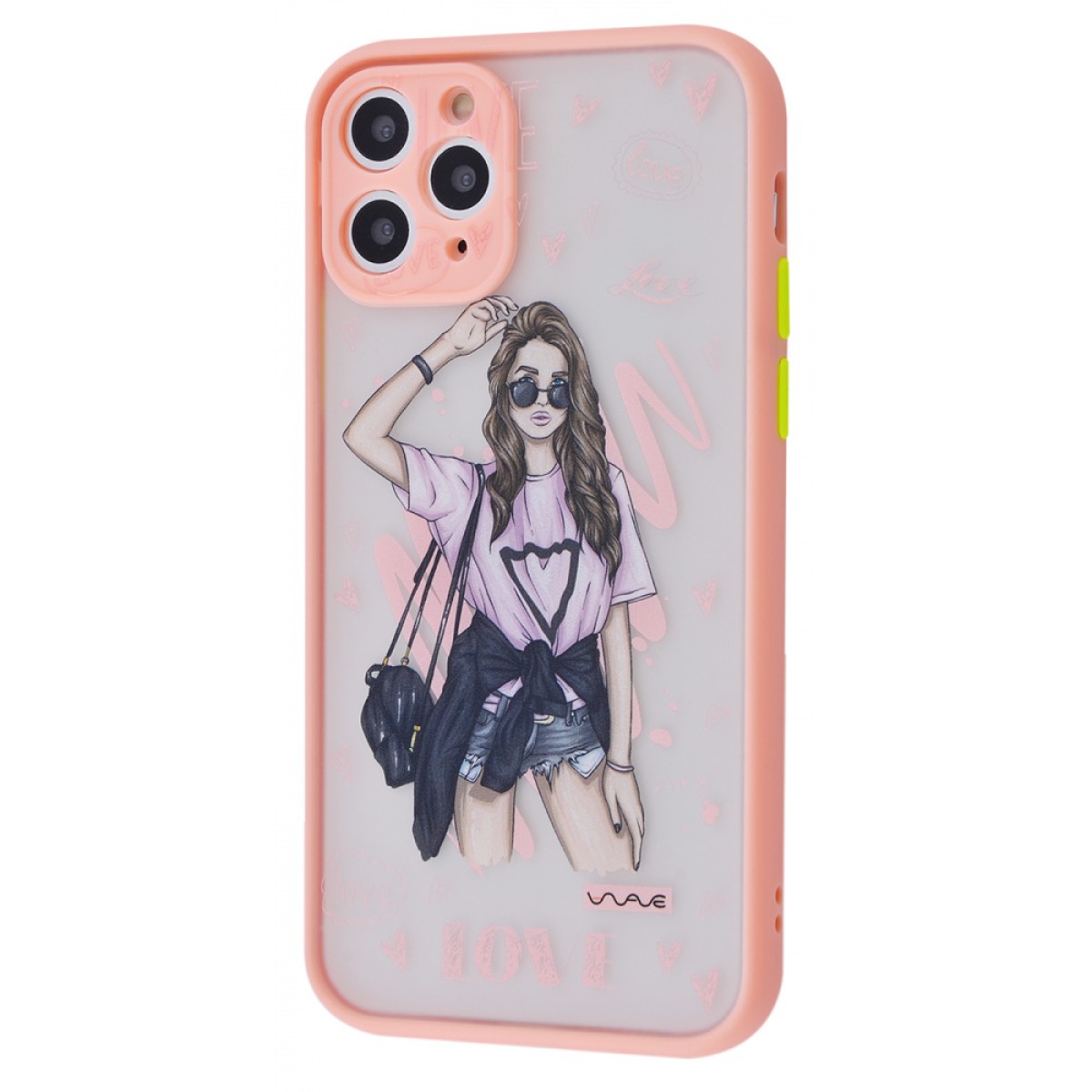 Чехол для Apple Iphone 11 Pro персиковый (арт. 10957)