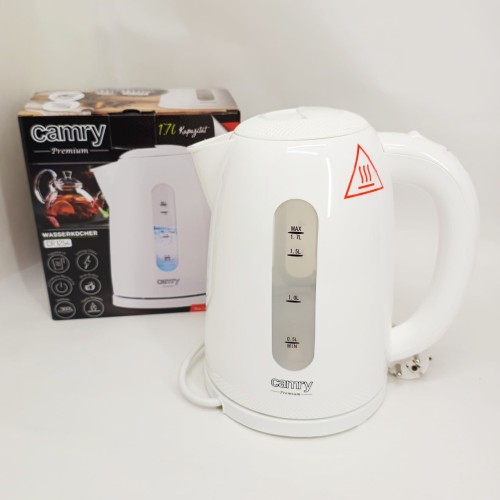 Електричний чайник Camry CR 1254 White 1.7л