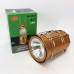Туристичний ліхтар лампи на сонячній батареї з павером CAMPING MH-5800T (6+1 LED) Brown - фото 5