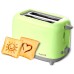 Тостер VILGRAND VT0722P Green - фото 4