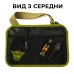 Молодіжна тактична сумка для патчів на плече з 4 кишенями black - фото 3