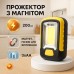 Мини-прожектор S-link SL-F673 (работает на батарейках) с магнитом, светодиодный фонарь для кемпинга - фото 23