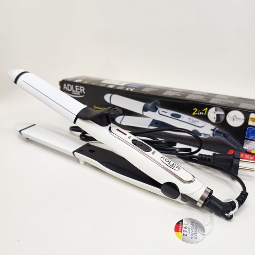 Плойка прасок для волосся Adler AD 2104 50Вт Ceramic
