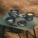 Набір посуду Naturehike NH18T018-G 2 каструлі, 2 кришки - фото 2