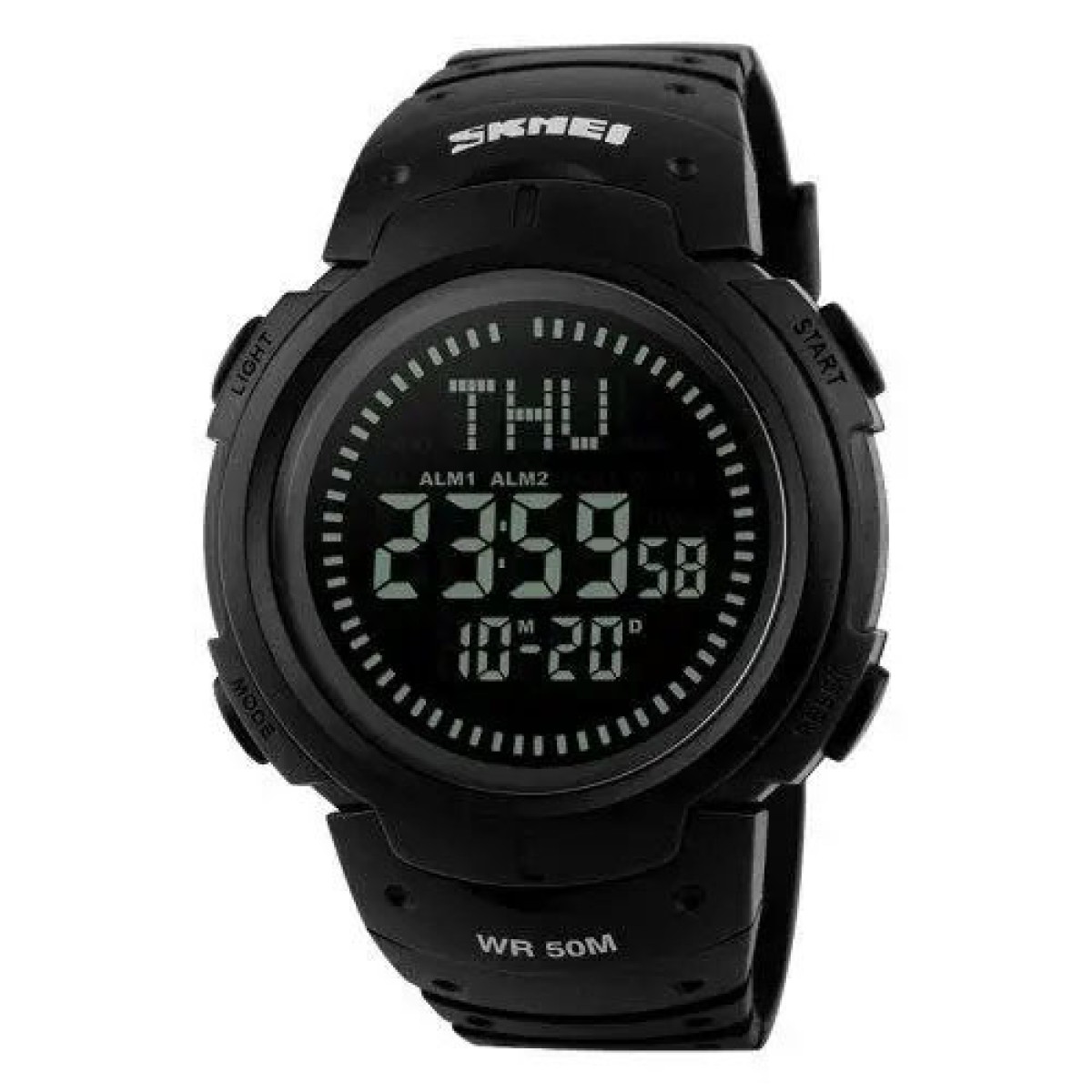 Часы наручные мужские SKMEI 1231BK, брендовые мужские часы, модные мужские часы. Цвет: черный (арт. 12098)
