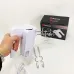 Ручной миксер Domotec R.6653W кухонный миксер с насадками 5 скоростей 800 Вт белый