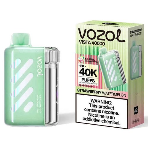 Vozol Vista 40000. Клубника Арбуз (Strawberry Watermelon)