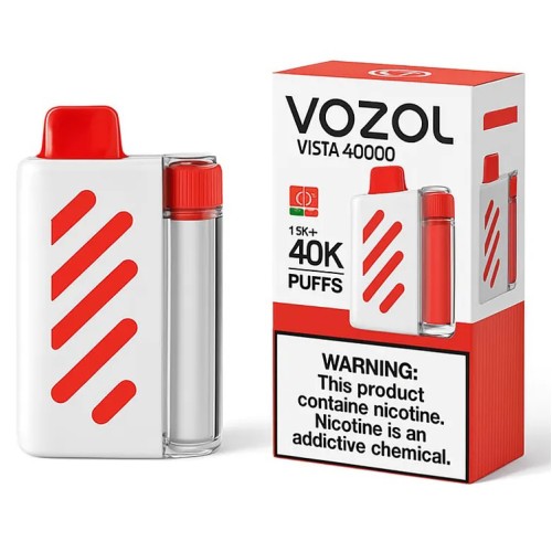 Vozol Vista 40000. Маракуя Малина Мандарин (Passion Fruit Raspberry Tangerine)