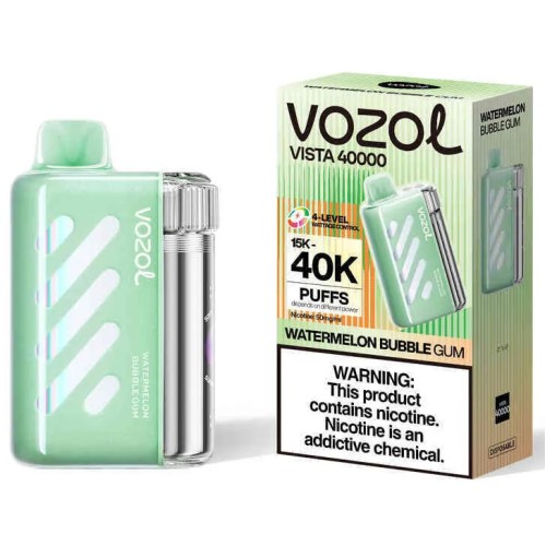 Vozol Vista 40000. Кавунова жуйка (Watermelon Bubblegum)