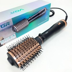 Электрический фен браш для укладки волос VGR V-494 800 Вт. Цвет: черный