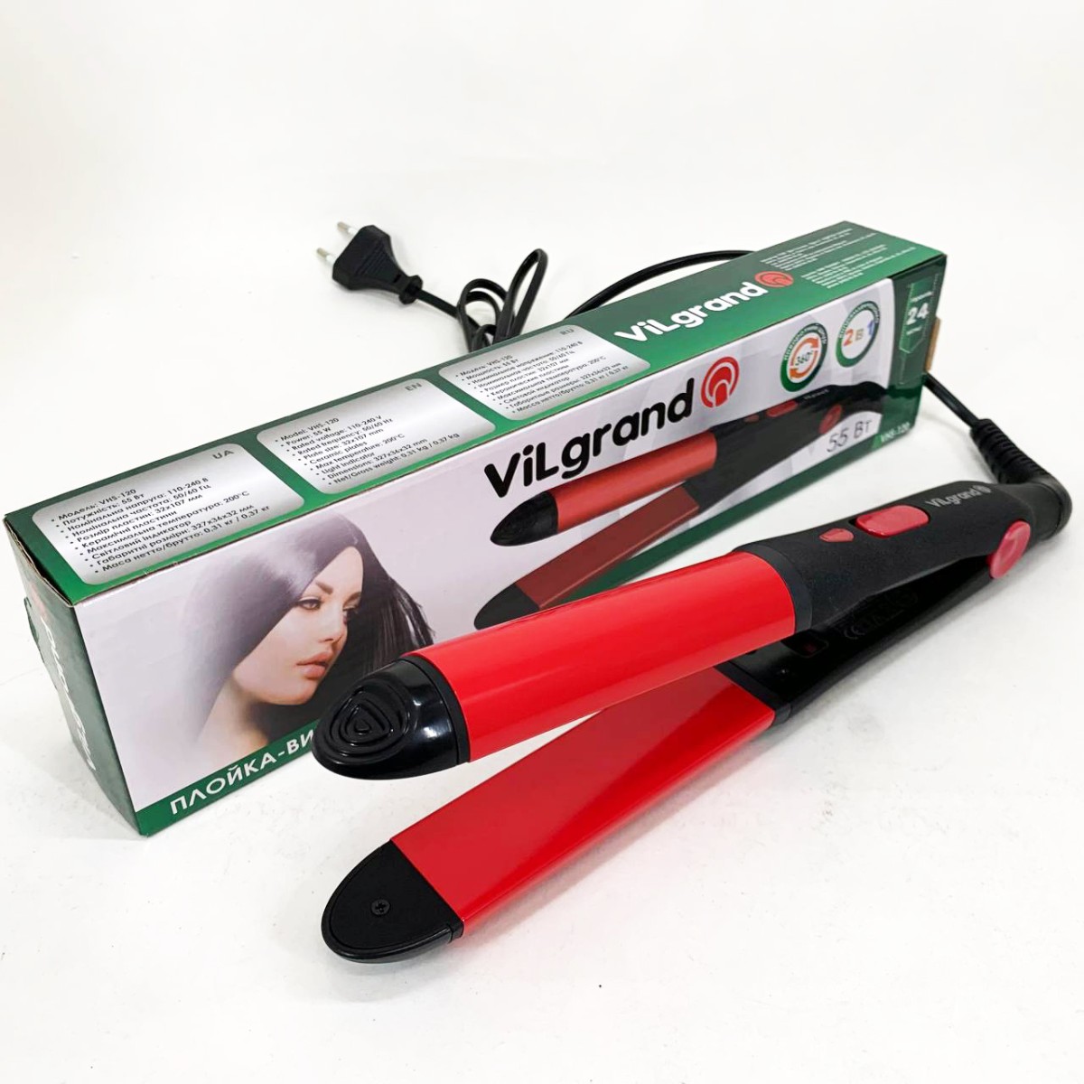 Щипцы для волос ViLgrand VHS-120 (арт. 13762)